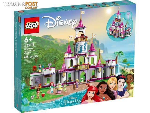 LEGO 43205 Ultimate Adventure Castle - Disney Princess - 5702017154329