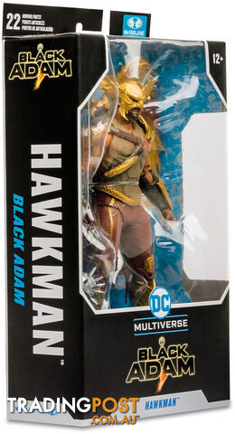 Mcfarlane - Hawkman 7 Inch Figurine (Black Adam Movie) - Hs15257 - 787926152579