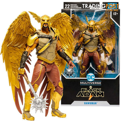 Mcfarlane - Hawkman 7 Inch Figurine (Black Adam Movie) - Hs15257 - 787926152579