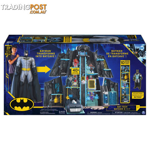 Batman Transforming Batcave Playset Si6060830 - 778988368381