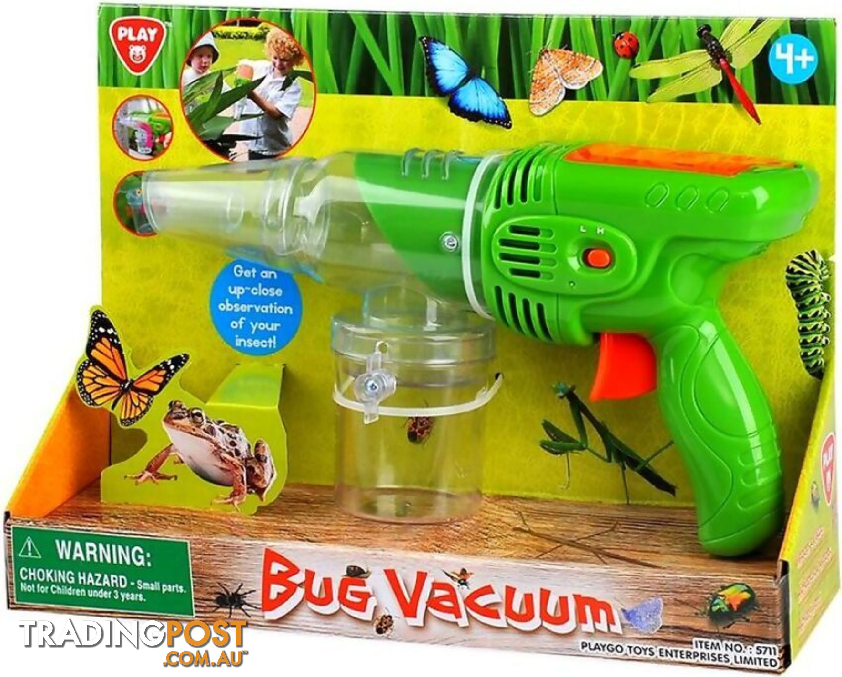 Playgo Toys Ent. Ltd. - Bug Vaccum Battery Operated - Art60297 - 4892401057112