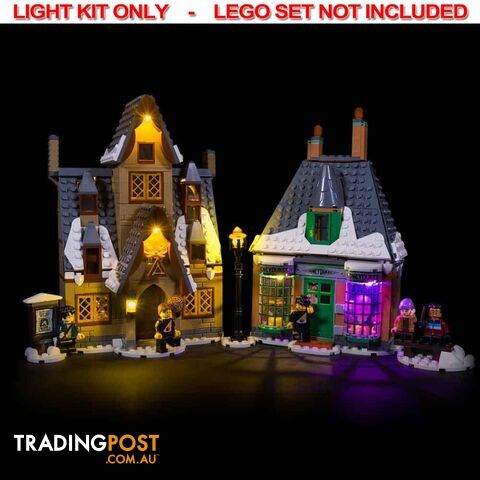 LIGHT KIT for LEGO Hogsmeade Village Visit 76388 - Light My Bricks - 744109767432