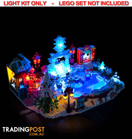 LIGHT KIT for LEGO Luna New Year Ice Festival 80109 - Light My Bricks - 744109767814