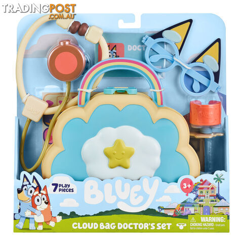 Bluey Cloud Bag Doctor Set - Mj13095 - 630996130957