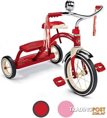 Radio Flyer - Classic Red Dual Deck Tricycle Art62594 - 6624612068018