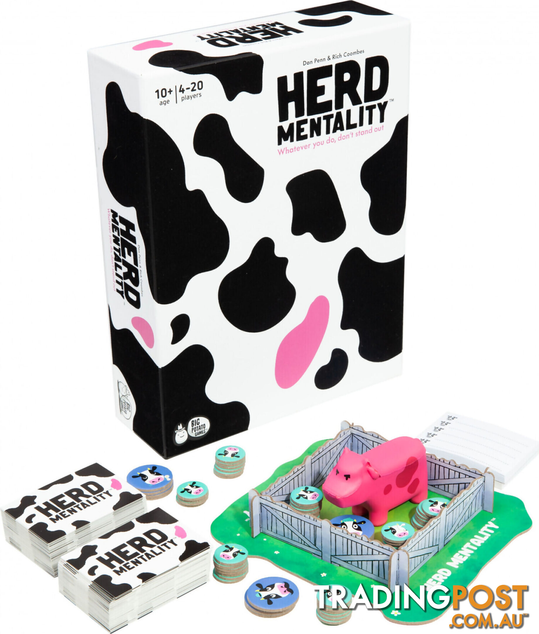 Herd Mentality Family Party Board Game By Big Potato - Vr50605797609 - 5060579760946