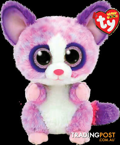 Ty - Beanie Boos - Becca Pink Bush Baby Small 15cm - Bg36395 - 008421363957