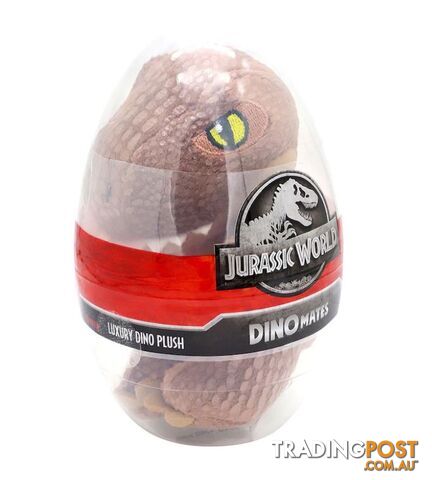 Jurassic World Dino Mates Egg Plush Assorted Styles- Art66524 - 840148201644