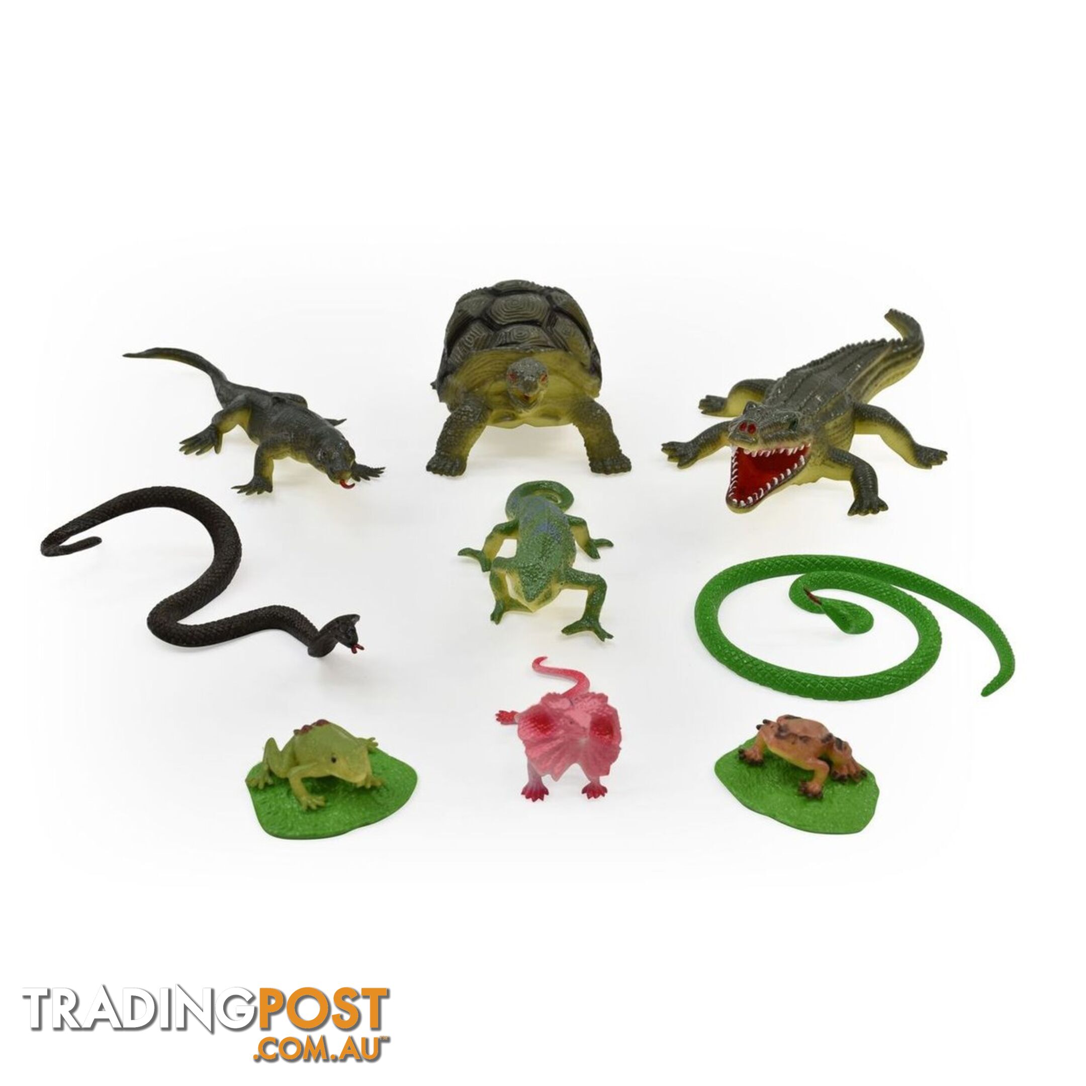 Reptile World 9 Piece Animal Set Art64268 - 5018621210475