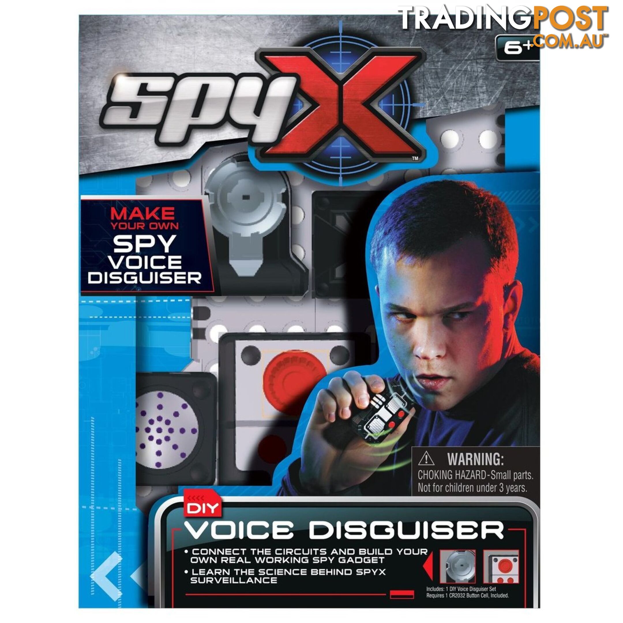 SpyX Diy Spy Gadgets Voice Disguiser Gdatm10755 - 840685107553