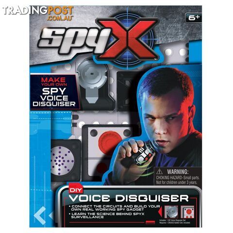 SpyX Diy Spy Gadgets Voice Disguiser Gdatm10755 - 840685107553