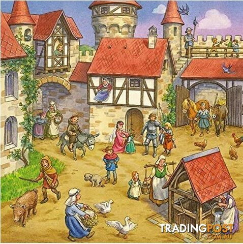 Ravensburger - Life Of The Knight Jigsaw Puzzle 3 X 49pc - Mdrb05150 - 4005556051502