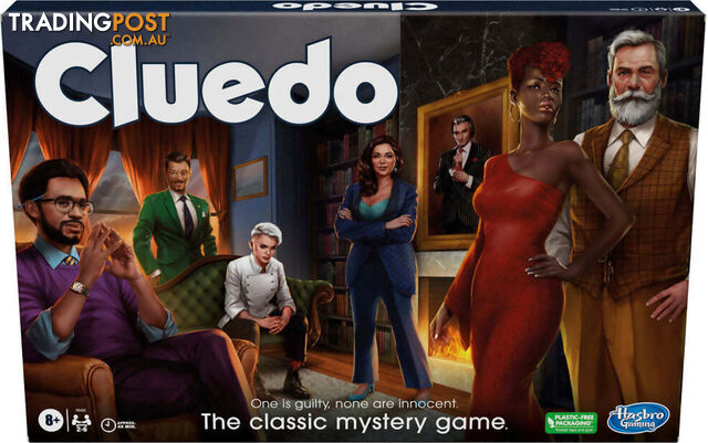 Cluedo Classic Refresh Game - Hasbro - Hbf64202842 - 195166234861