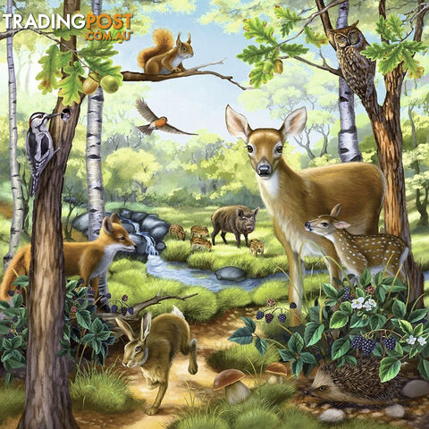 Ravensburger - Forest Zoo & Pets Jigsaw Puzzle 3 X 49pc - Mdrb092659 - 4005556092659