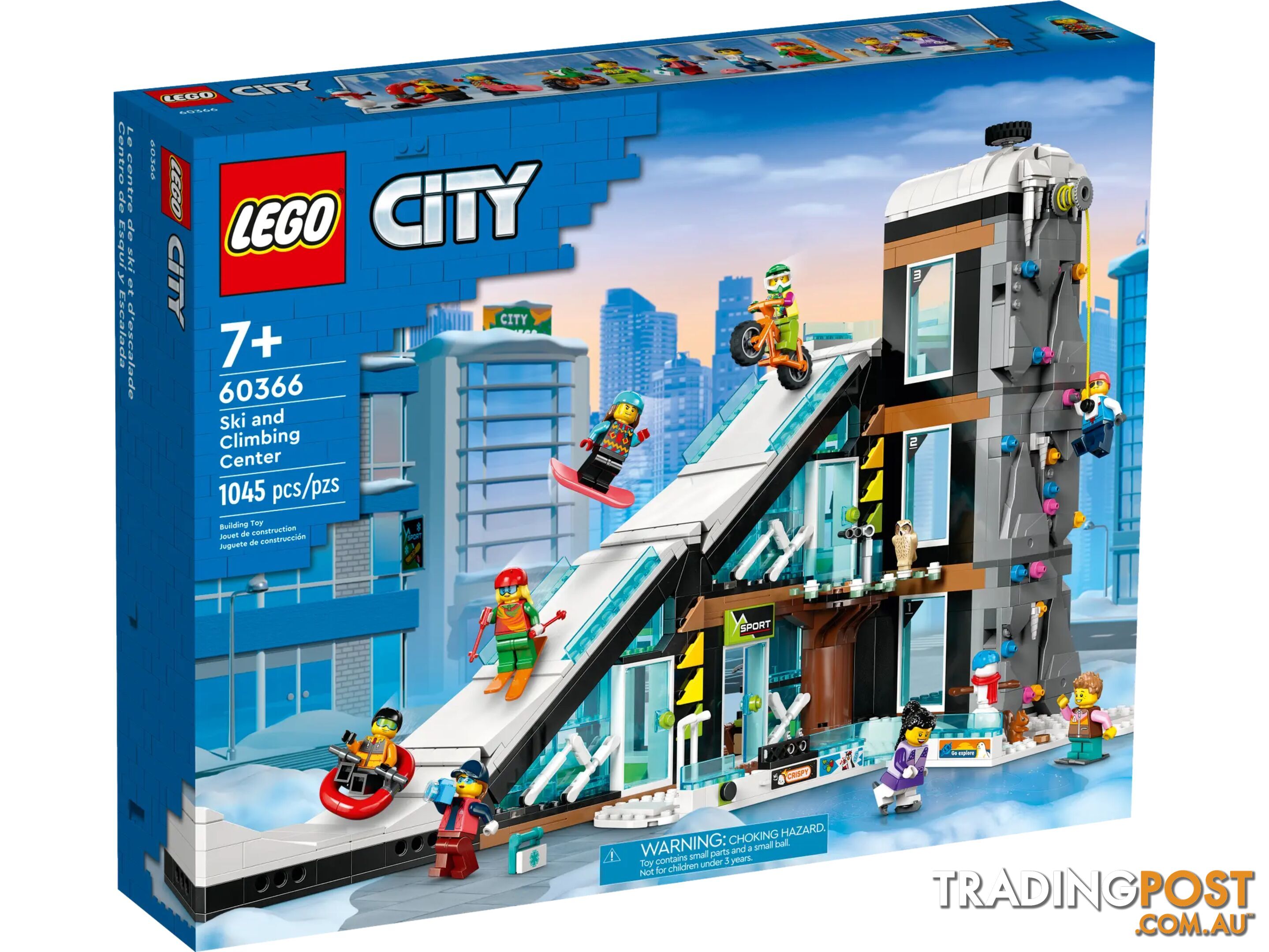 LEGO 60366 Ski and Climbing Center - City - 5702017415666