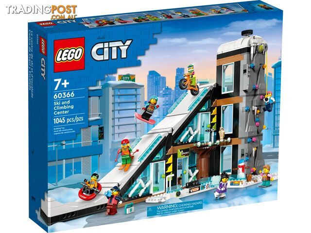 LEGO 60366 Ski and Climbing Center - City - 5702017415666