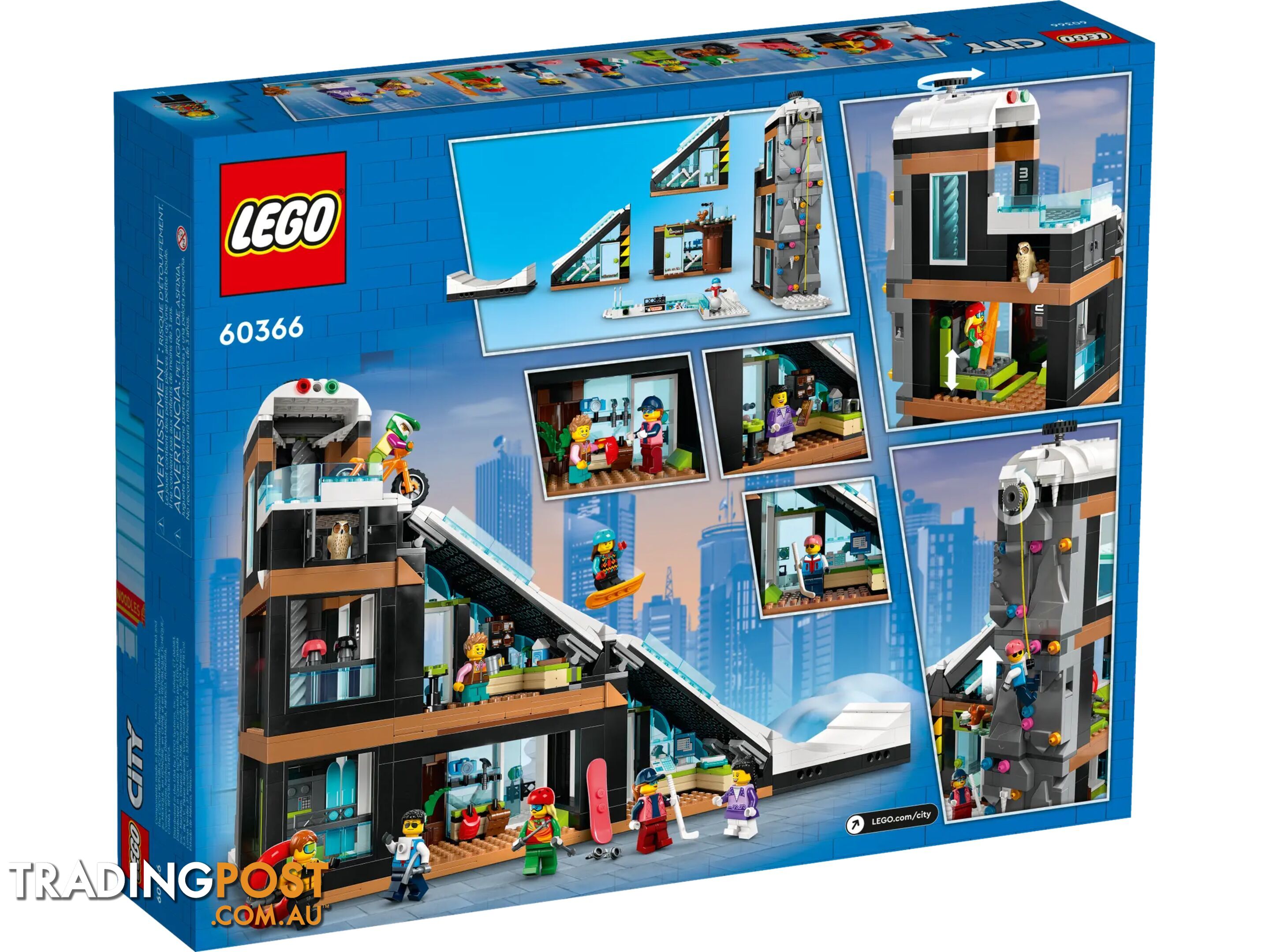 LEGO 60366 Ski and Climbing Center - City - 5702017415666