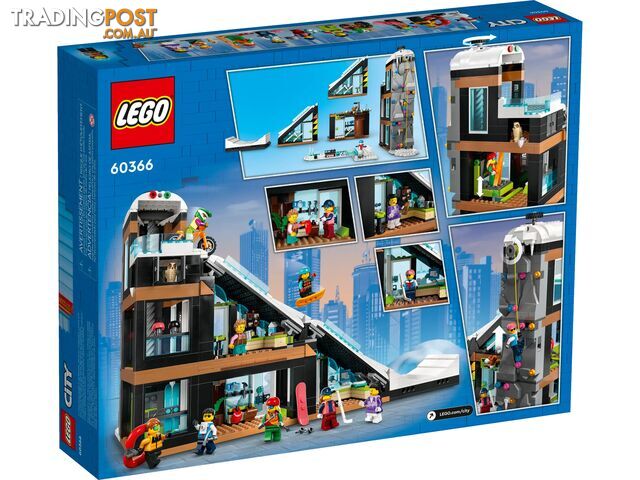 LEGO 60366 Ski and Climbing Center - City - 5702017415666