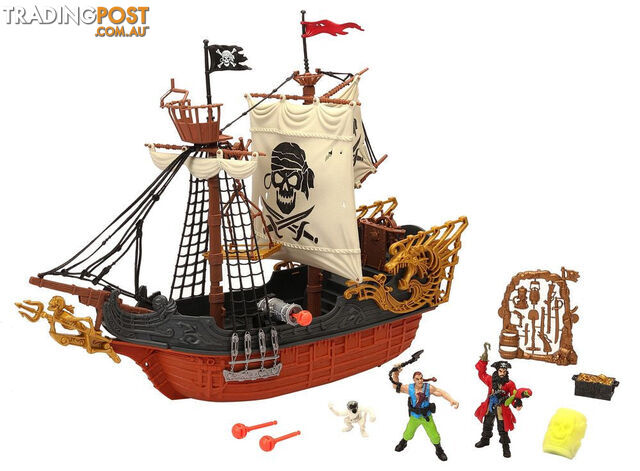 Pirates Deluxe Captain Ship Art62081 - 4893808052199