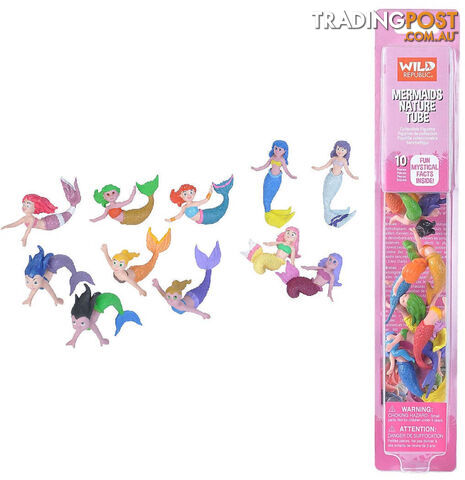 Wild Republic - Nature Tube Mermaid Collection - Wr20857 - 092389208573