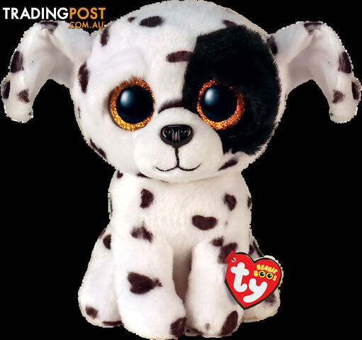 Ty - Beanie Boos - Luther Spotted Dalmatian Small 15cm - Bg36389 - 008421363896
