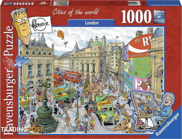 Ravensburger - London Jigsaw Puzzle 1000pc - Mdrb19213 - 4005556192137