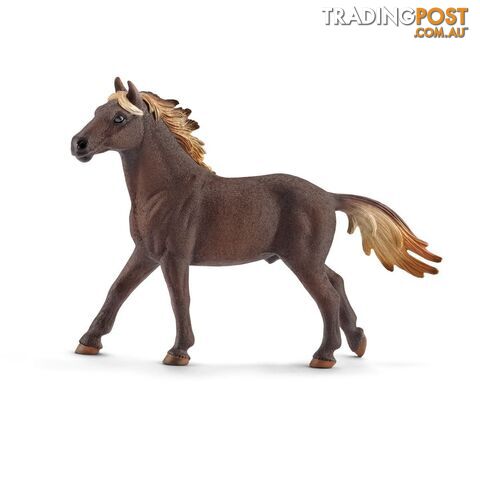 Schleich - Mustang Stallion  Farm World Animal Figurine Sc13805 - 818263382548