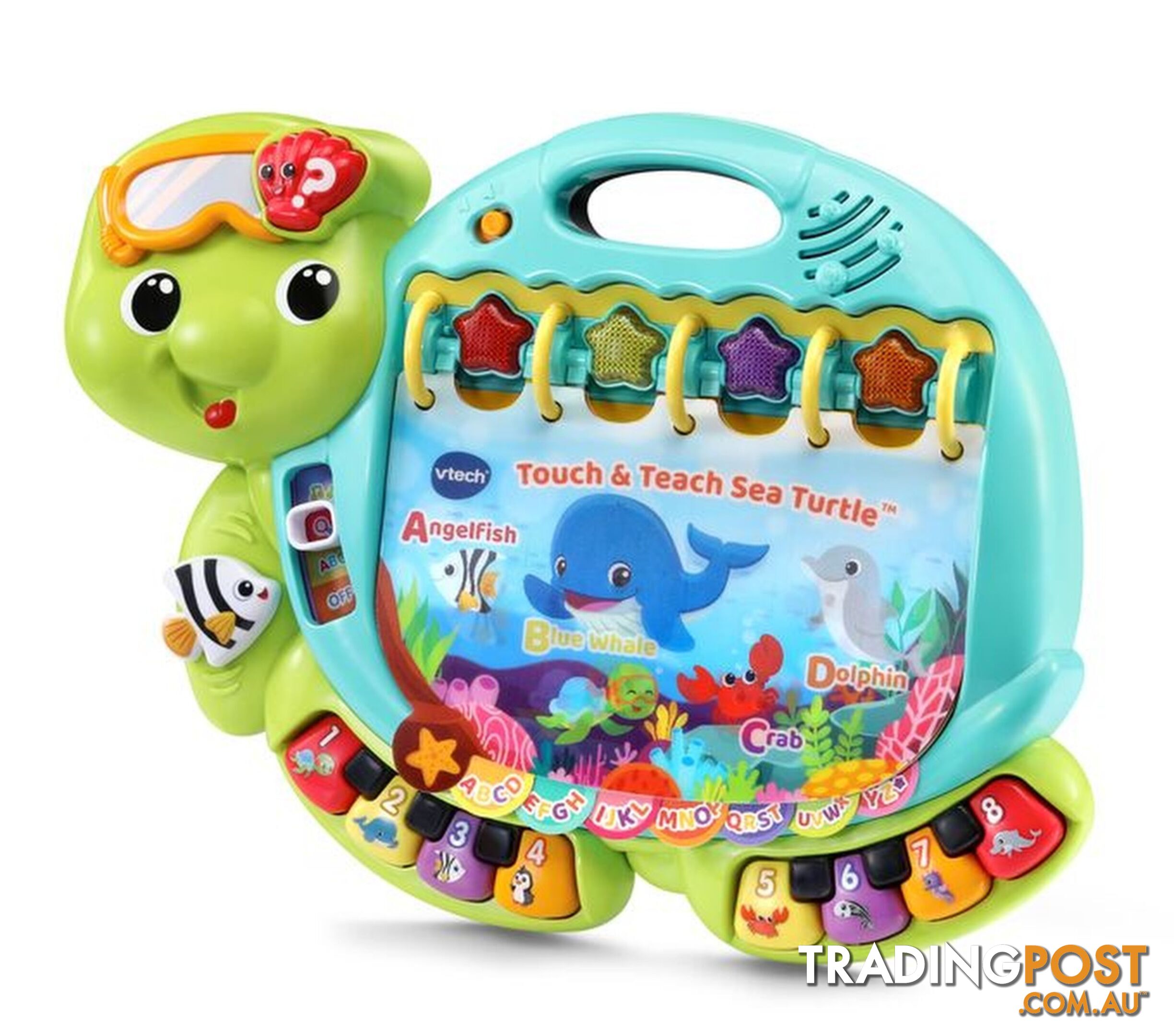 Vtech - Touch & Teach Sea Turtle  Tn80-533436 - 3417765334368