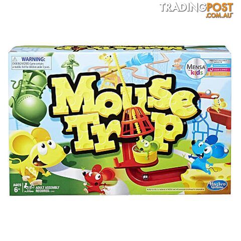 Classic Mousetrap Board Game Hbc0431 - 630509498772