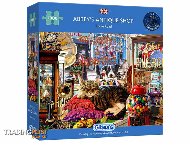 Gibsons - Abbeys Antique Shop Jigsaw Puzzle 1000 Pieces - Jdgib063035 - 5012269063035