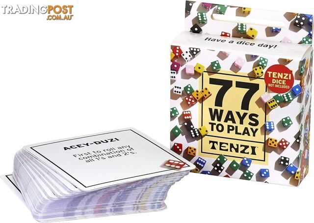 Tenzi - Game 77 Ways To Play Card Pack - Dztenzi77 - 091037538024