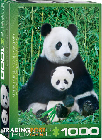 Eurographics - Panda & Baby - Jigsaw Puzzle 1000 Pieces Jdeur60173 - 628136601733