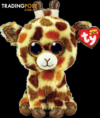 Ty - Beanie Boos - Stilts Tan Spotted Giraffe Small 15cm - Bg36394 - 008421363940