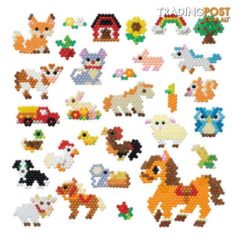 Aquabeads - Day On The Farm 3500 Beads - Mdaq31838 - 5054131318386