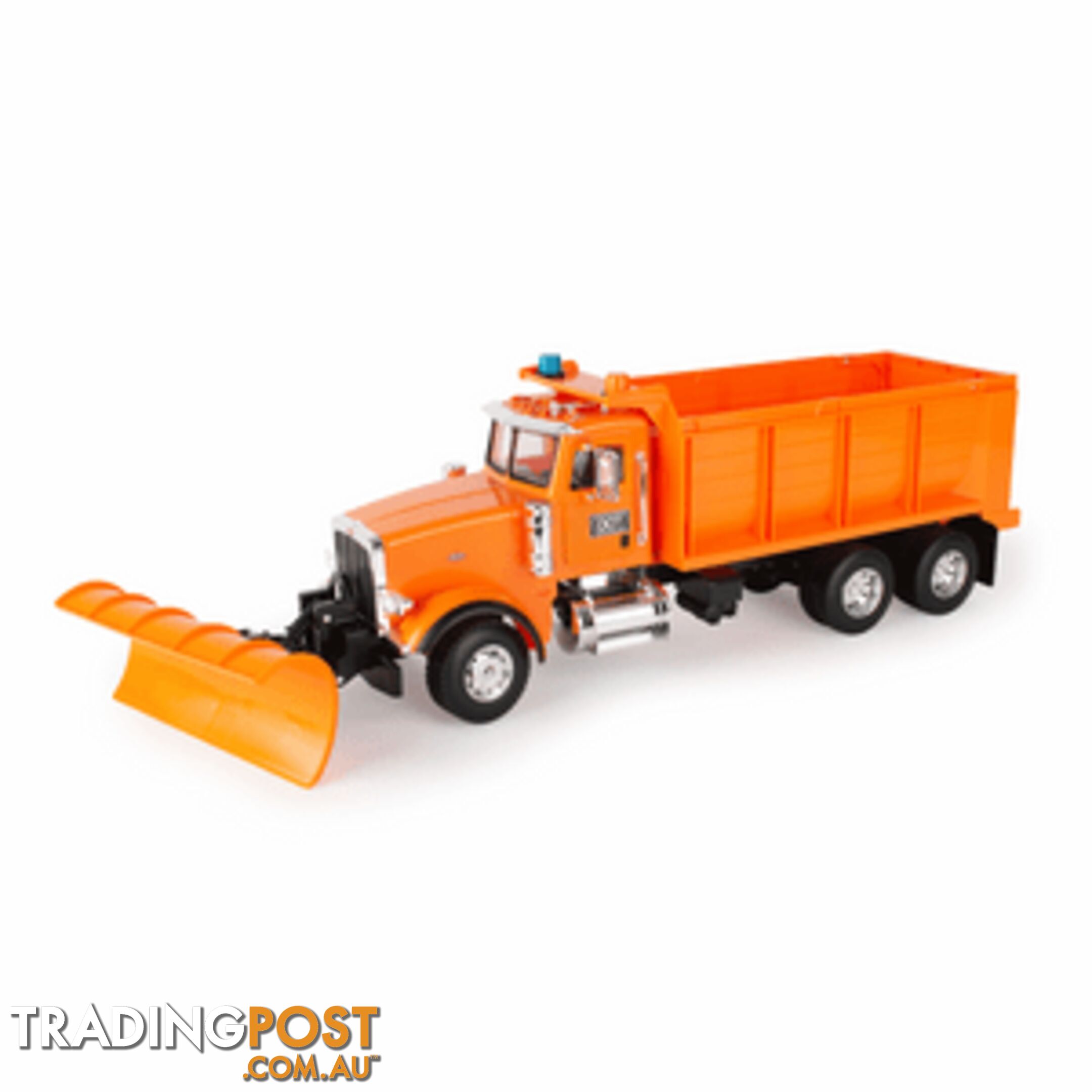 Tomy - Big Farm Peterbilt 1:16 Scale Model 367 Logging Truck With Pup Trailer And Logs Lc46720 - 036881467205