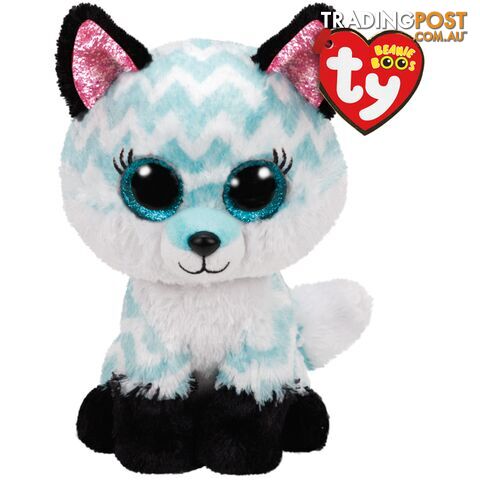 Ty Beanie Boos - Atlas - Aqua Fox 15cm Small 36368 - 008421363681