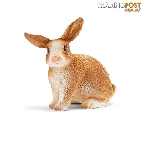 Schleich - Rabbit  Farm World Animal Figurine Sc13827 - 818209184588