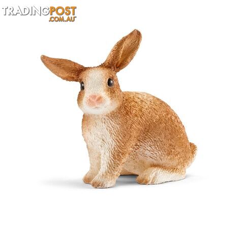 Schleich - Rabbit  Farm World Animal Figurine Sc13827 - 818209184588