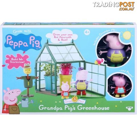 Peppa Pig - Grow & Play Grandpa Pig's Greenhouse Mj93178 - 5026175992020