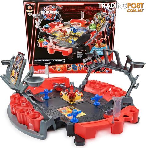 Bakugan - Battle Arena With Exclusive Special Attack Dragonoid Customizable Spinning Action Figure And Playset - Si6067045 - 778988466643