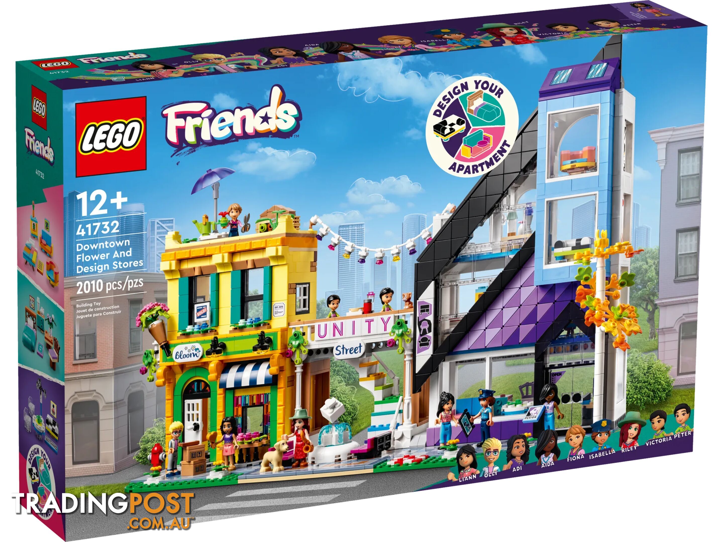 LEGO 41732 Downtown Flower & Design - Friends - 5702017415185