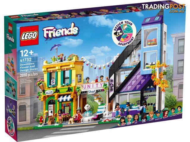 LEGO 41732 Downtown Flower & Design - Friends - 5702017415185