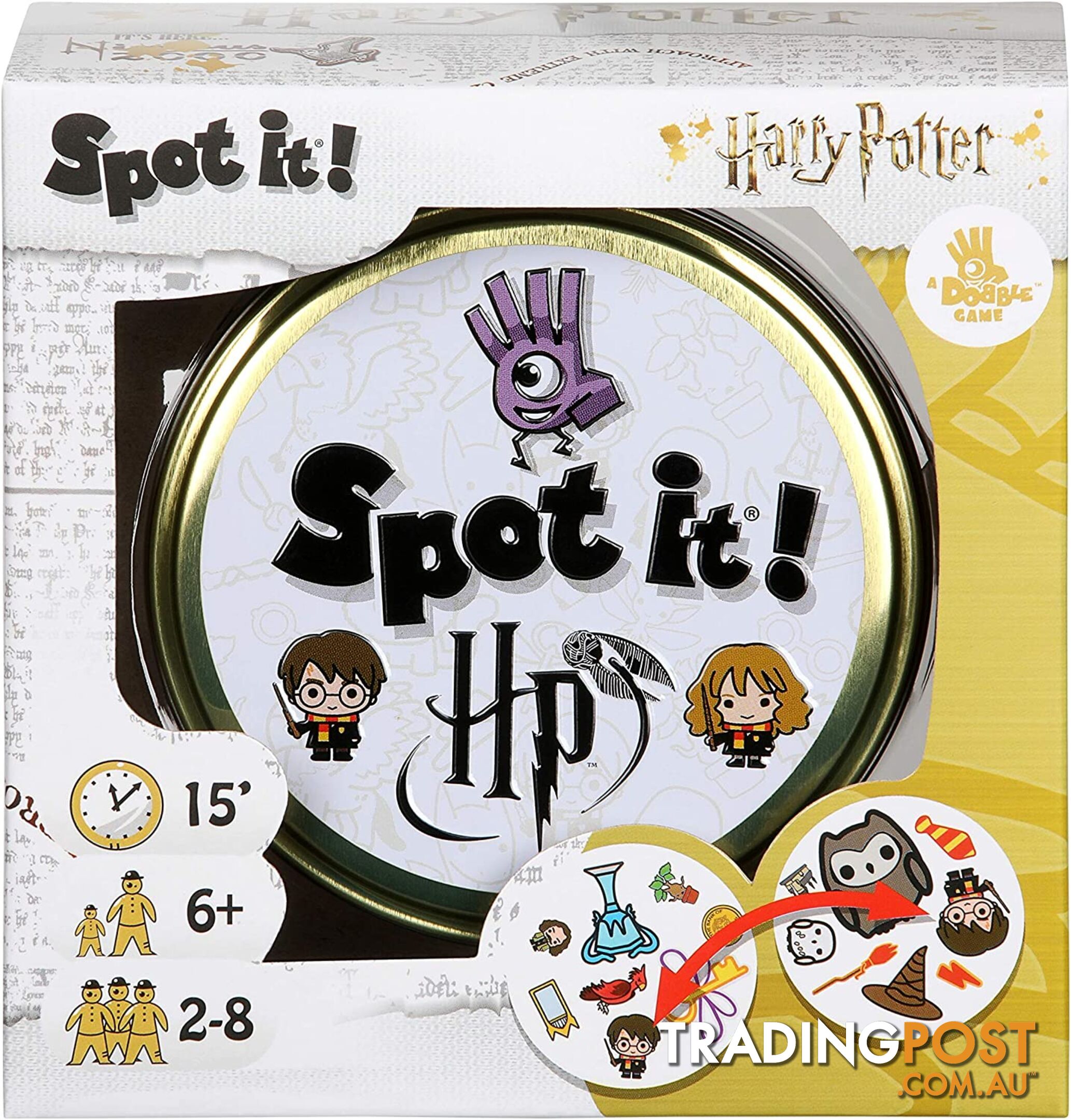 Moose Games Spot It Harry Potter Card Game Mj93443 - 3558380074380