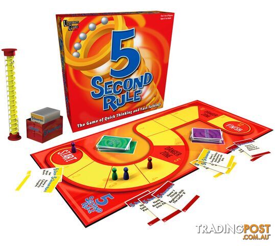 5 Second Rule Board Game - Iniversity Games - Ug04475 - 5018163005478