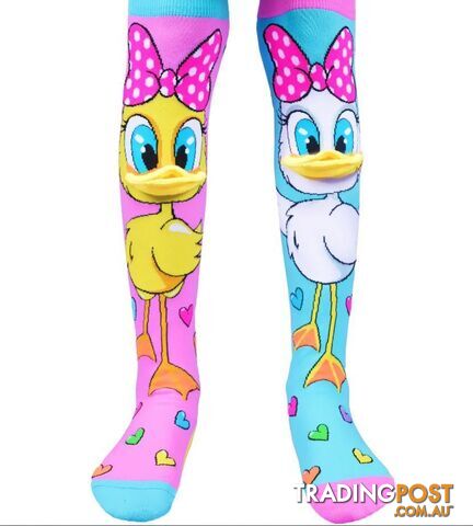 Madmia - Fluffy Duck Socks Toddler Age 3-5y - Mumm194t - 9355645002232