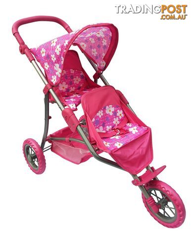 Playworld - Doll Twin Jogger Pink Art64748 - 9329011709728