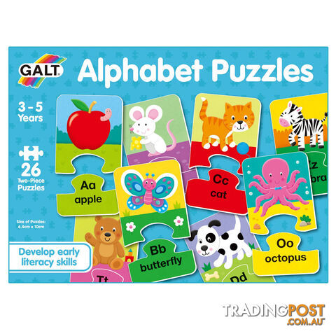 GALT - Alphabet Puzzles - Mdgn5047 - 5011979526533