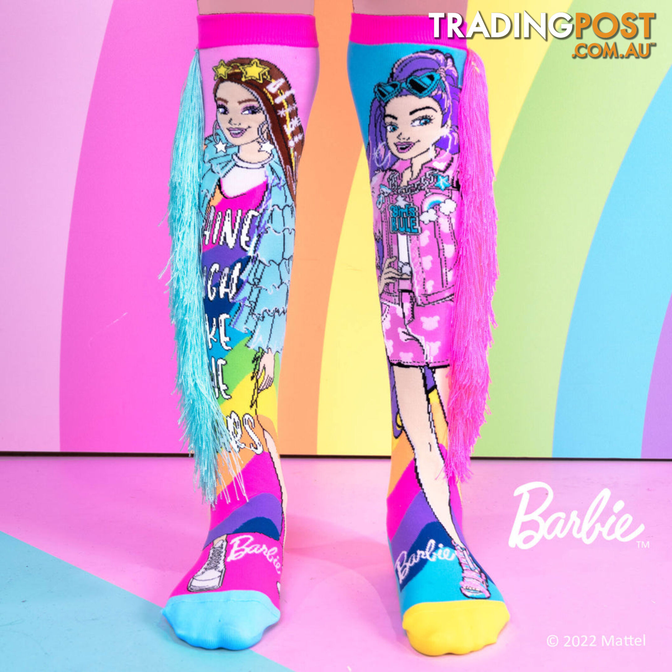 MADMIA -  Socks Toddler Age 3-5y - Barbie  Extra Fashionista - Muba005t - 9355645002270