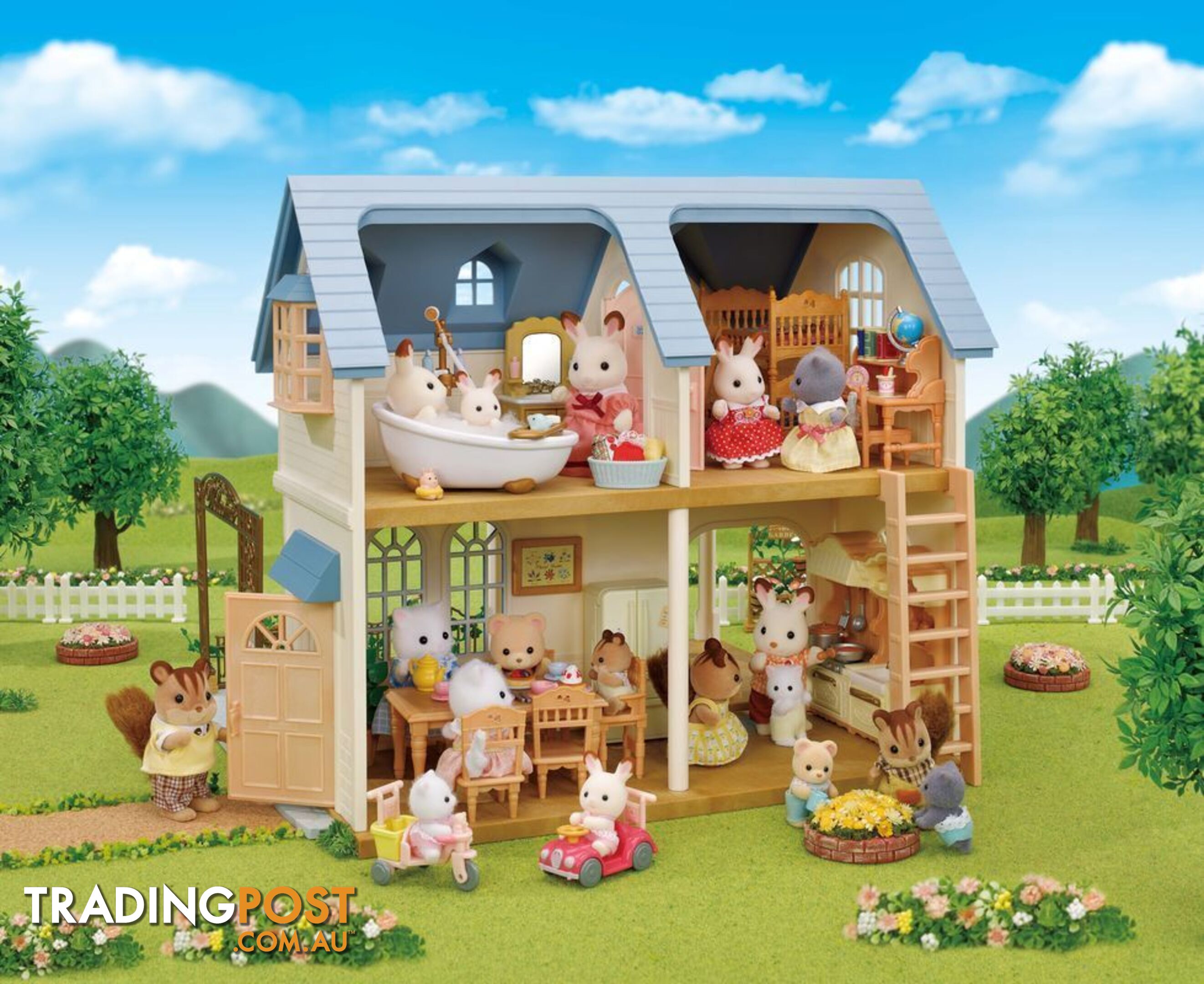 Sylvanian Families - Courtyard Home Gift Set - Mdsf5609 - 5054131056097