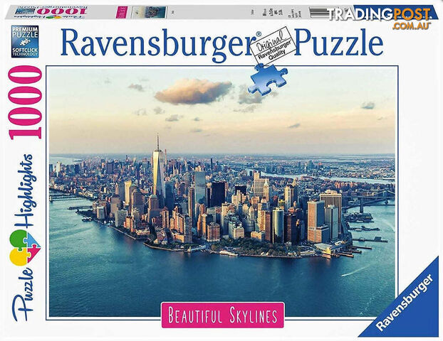 Ravensburger - New York Jigsaw Puzzle 1000pc - Mdrb14086 - 4005556140862